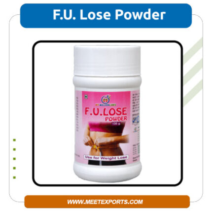 Import ayurvedic, natural & organic F.U. Lose Powder for weight management